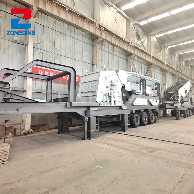 Wheel type mobile crushing plant（images 7）